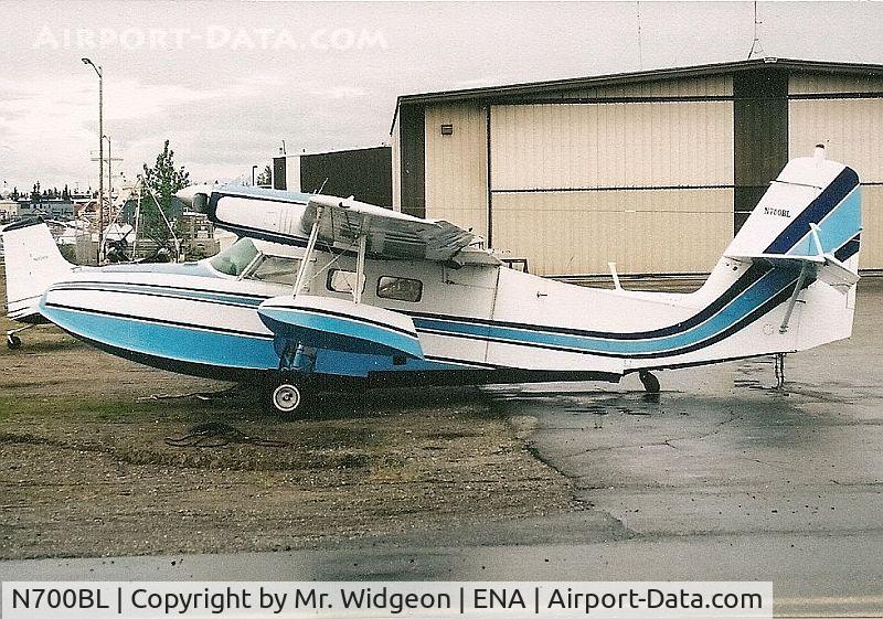 N700BL, 1944 Grumman G-44 Widgeon C/N 1377, Franklin conversion known as a Gander