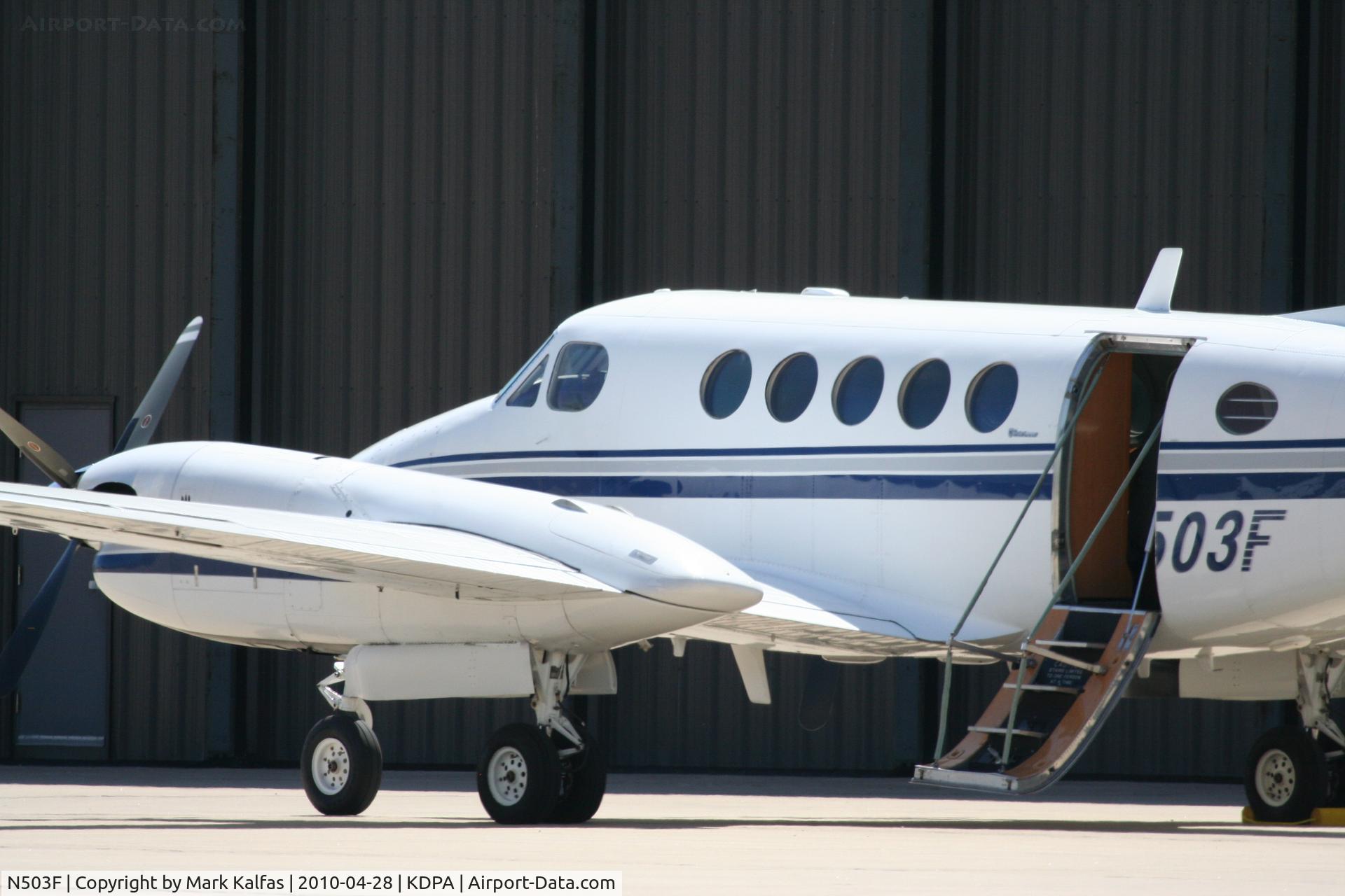N503F, 1976 Beech 200 Super King Air C/N BB-185, RLD Leasing, Beechcraft King Air 200, N503F, on the ramp KDPA.