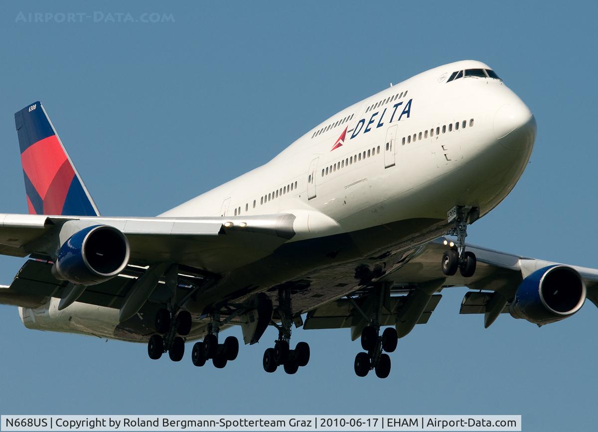 N668US, 1990 Boeing 747-451 C/N 24223, Boeing 747-451