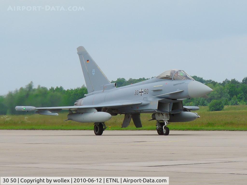 30 50, Fiat G-91R/3 C/N D307, Eurofighter EF2000 (30+50) German Air Force