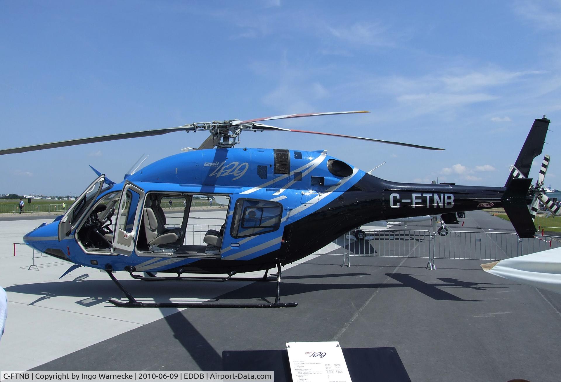 C-FTNB, 2008 Bell 429 GlobalRanger C/N 57002, Bell 429 at ILA 2010, Berlin