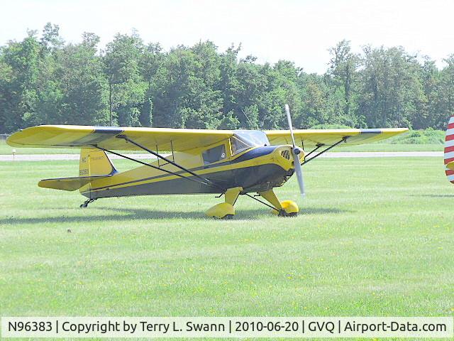 N96383, 1946 Taylorcraft BC12-D C/N 8683, At fly-in-breakfast in Batavia, NY.