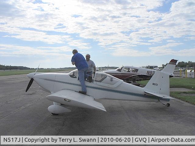 N517J, 1997 Vans RV-6 C/N 22753, At fly-in-breakfast in Batavia.
