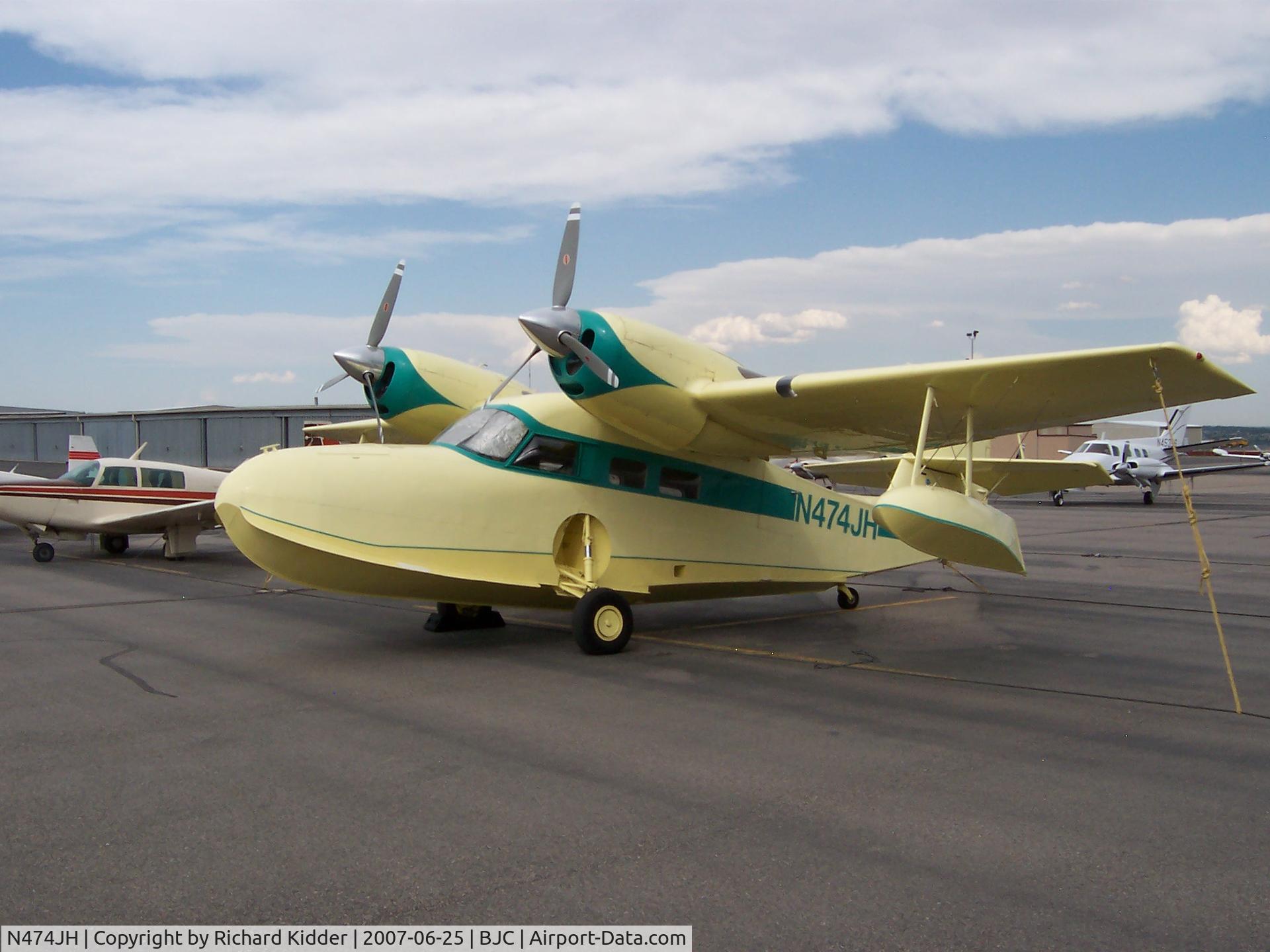 N474JH, 1948 Grumman G-44A Widgeon C/N 1474, Rocky Mountain visit