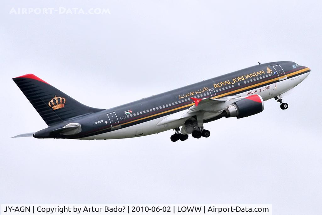 JY-AGN, 1989 Airbus A310-304 C/N 531, Royal Jordanian