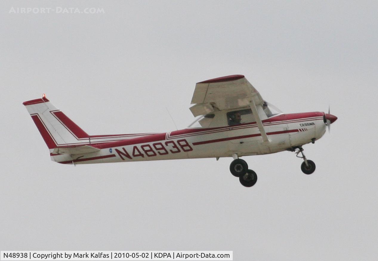 N48938, 1977 Cessna 152 C/N 15281060, Cessna 152J N48938, departing 20L for some pattern work KDPA.