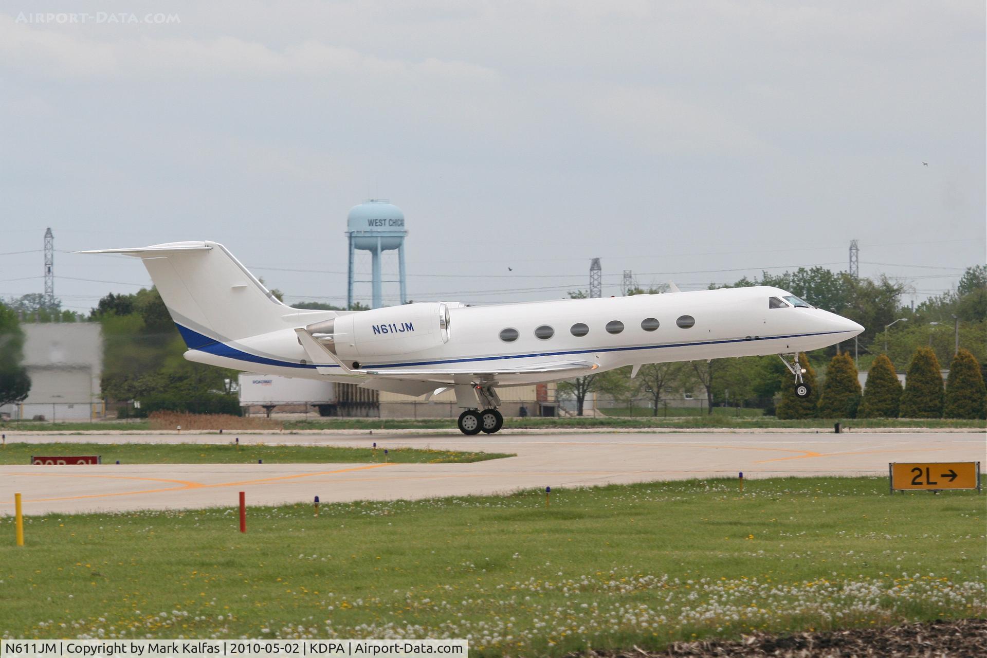 N611JM, 1991 Gulfstream Aerospace G-IV C/N 1178, JFM Inc. Gulfstream G-IV N611JM, departing 20R KDPA.