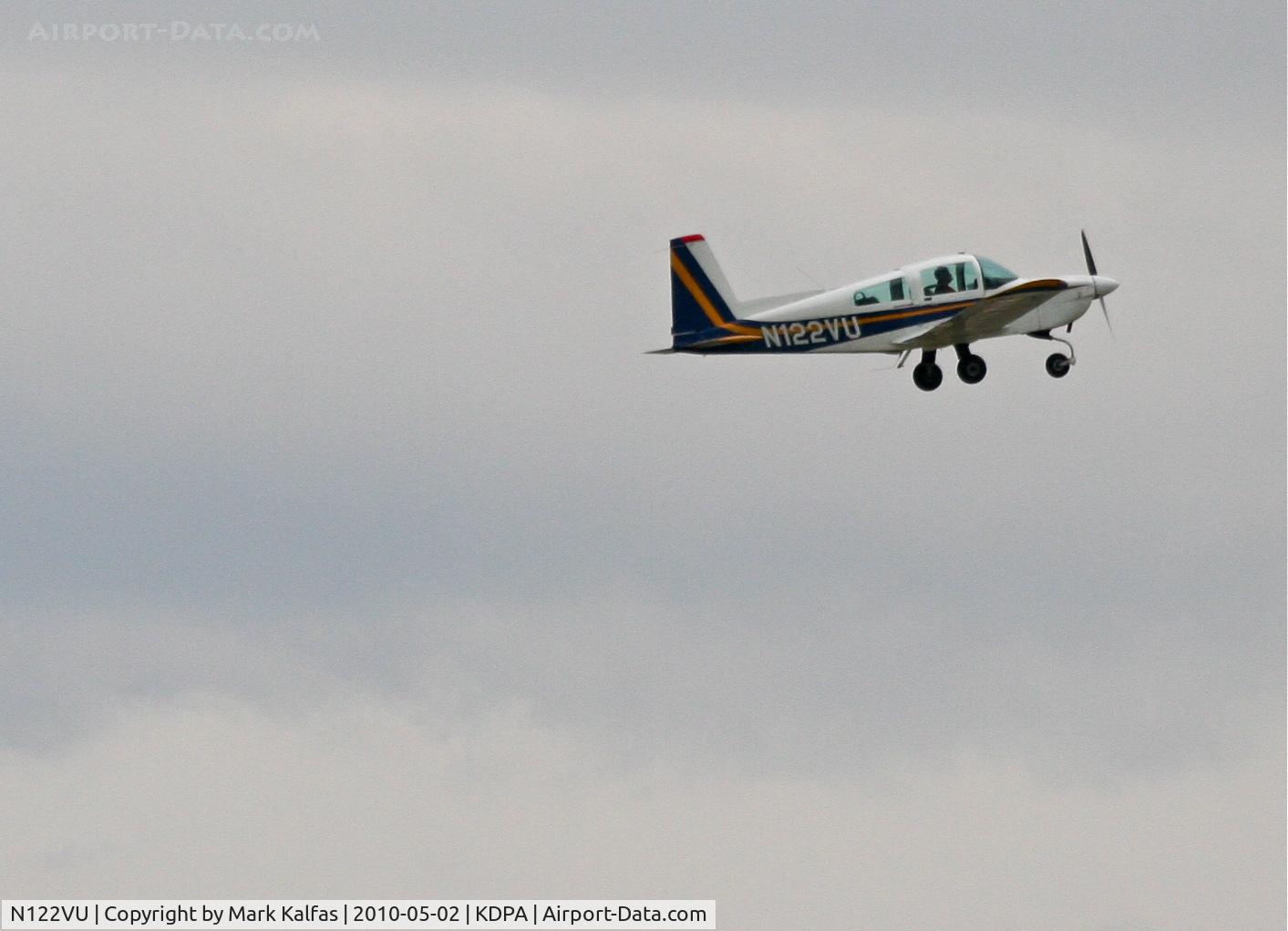 N122VU, 1991 American General AG-5B Tiger C/N 10058, American General AG-5B Tiger N122VU, departing 20L KDPA.