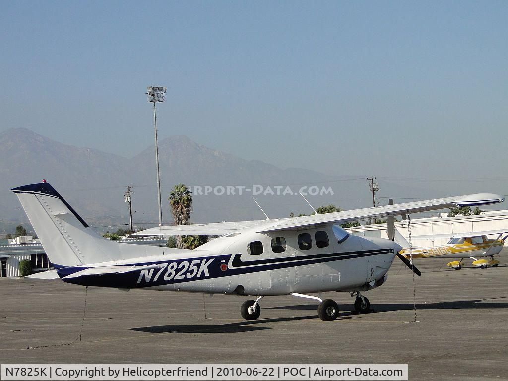 N7825K, 1979 Cessna P210N Pressurised Centurion C/N P21000433, Parked in Ballard Aviation parking area