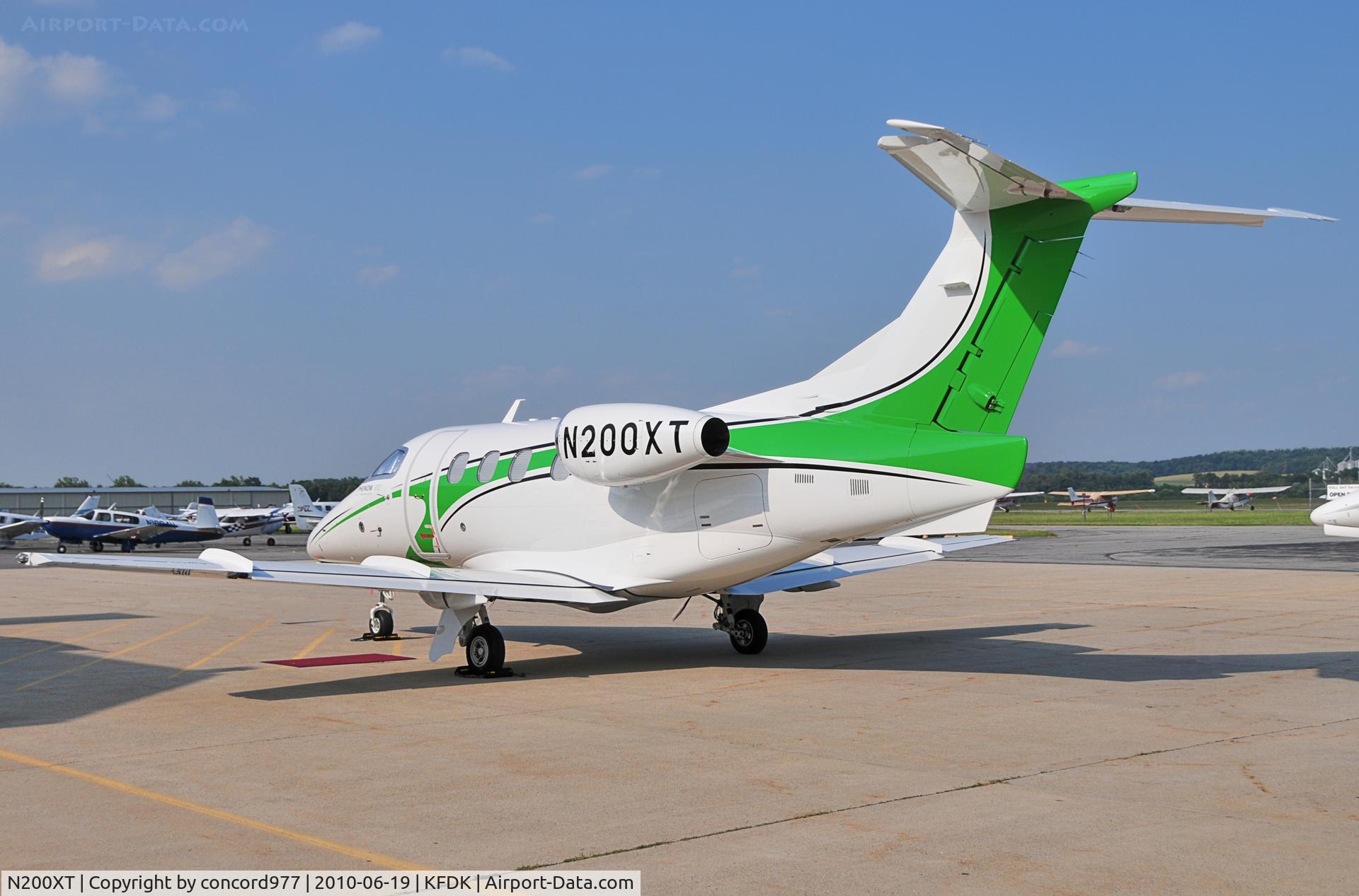 N200XT, 2009 Embraer EMB-500 Phenom 100 C/N 50000029, Seen at KFDK on 6/19/2010
