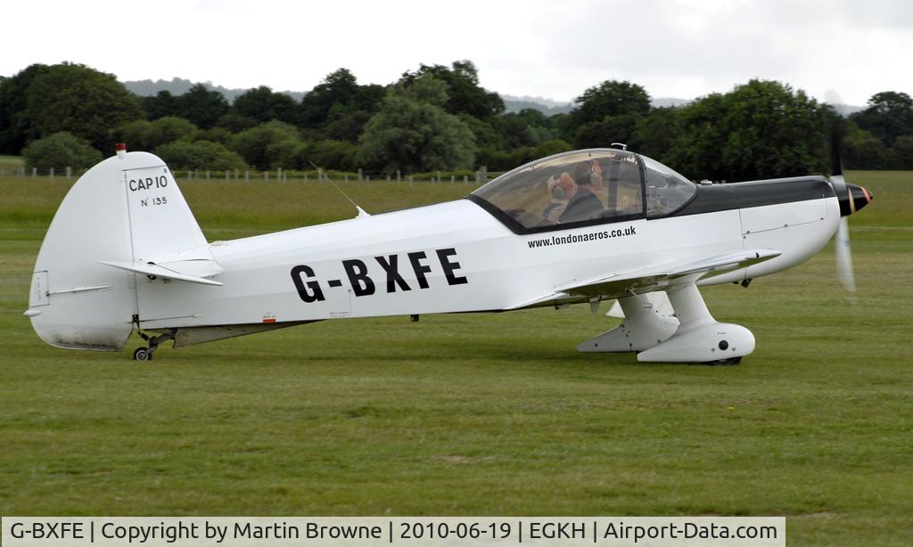 G-BXFE, 1981 Mudry CAP-10B C/N 135, Shot at EGKH