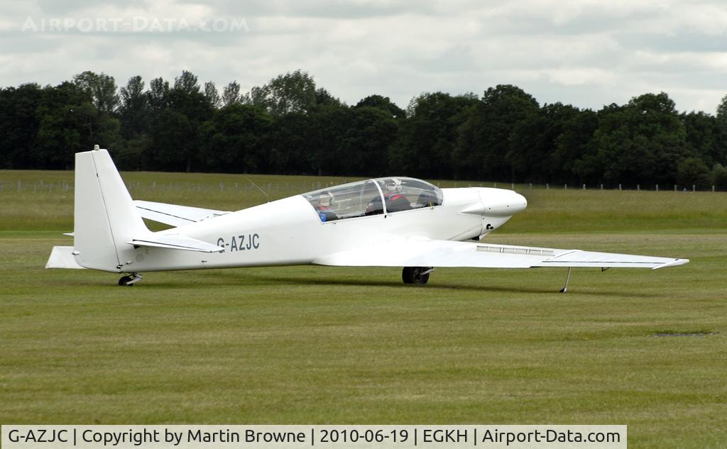 G-AZJC, 1972 Sportavia-Putzer RF-5 C/N 5108, Shot at EGKH