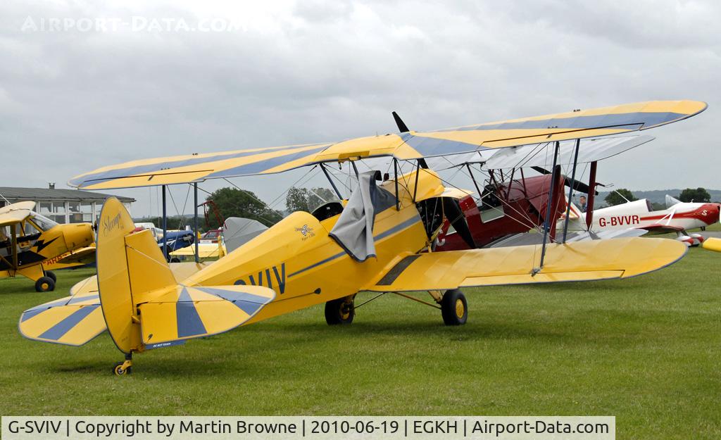 G-SVIV, 1948 Stampe-Vertongen SV-4C C/N 475, Shot at EGKH