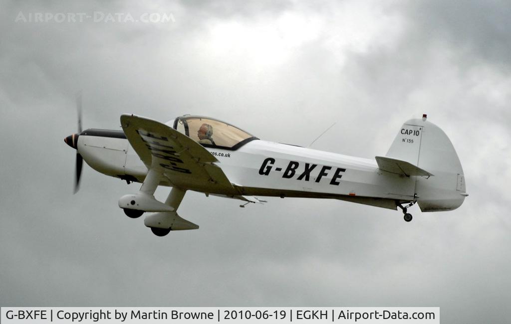 G-BXFE, 1981 Mudry CAP-10B C/N 135, Shot at EGKH