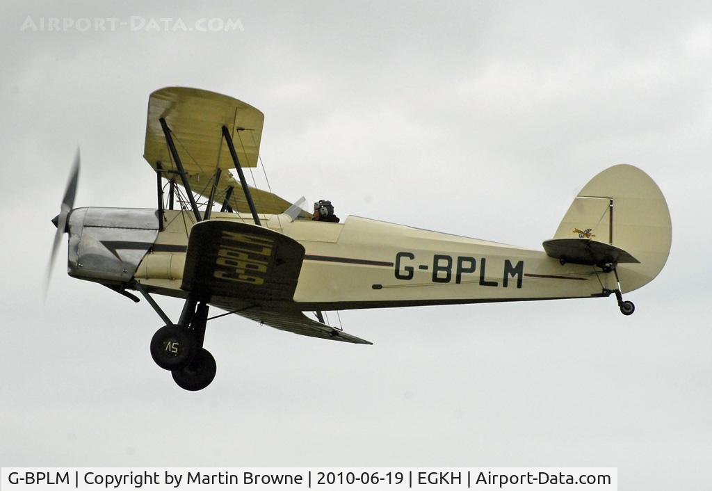 G-BPLM, 1948 Stampe-Vertongen SV-4C C/N 1004, Shot at long distance on a miserable day!