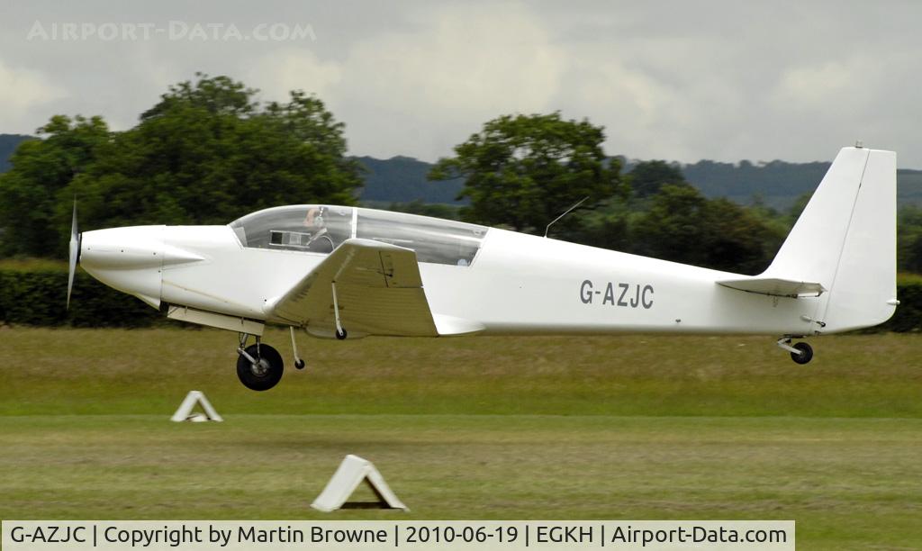 G-AZJC, 1972 Sportavia-Putzer RF-5 C/N 5108, Shot at EGKH