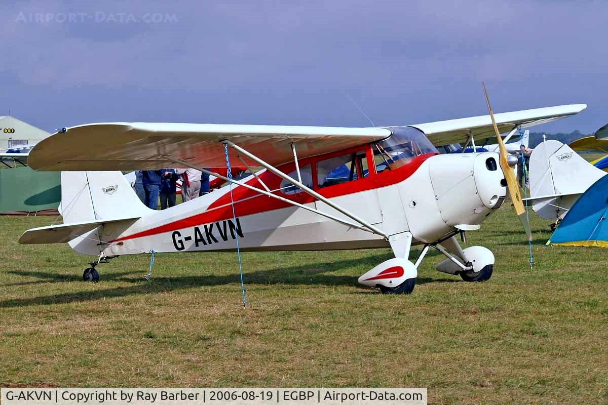 G-AKVN, 1946 Aeronca 11AC Chief Chief C/N 11AC-469, Seen at the PFA Flying For Fun 2006 Kemble.