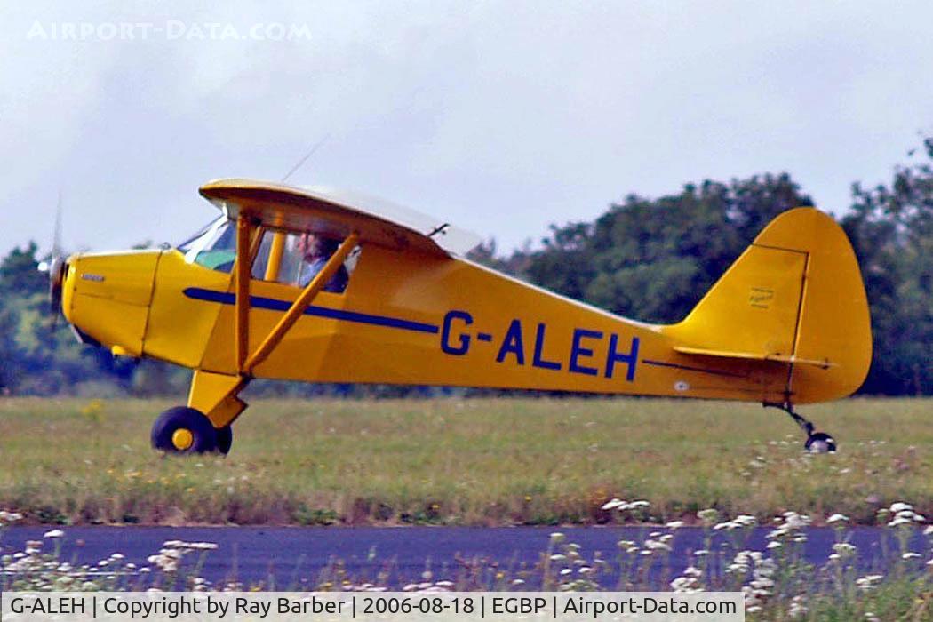 G-ALEH, 1948 Piper PA-17 Vagabond C/N 17-87, Piper PA-17 Vagabond [17-87] Kemble~G 18/08/2006. Seen at the PFA Flying For Fun 2006 Kemble.