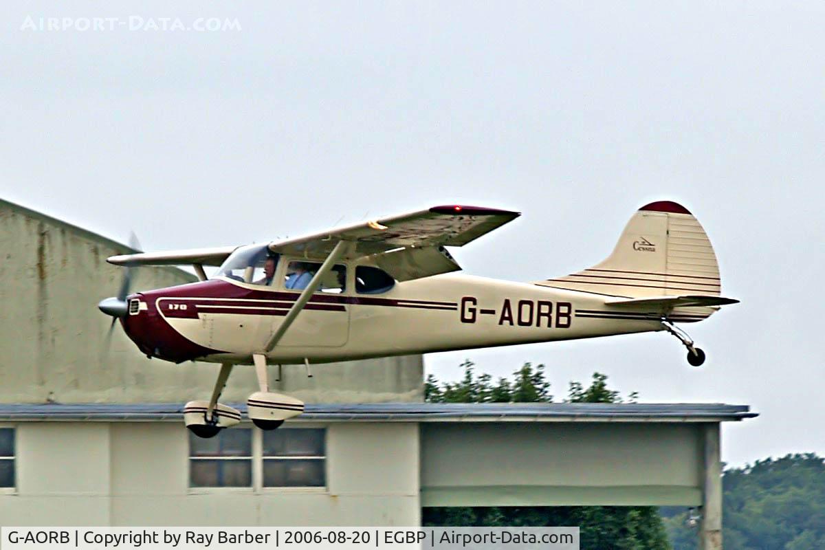 G-AORB, 1952 Cessna 170B C/N 20767, Seen at the PFA Flying For Fun 2006 Kemble.