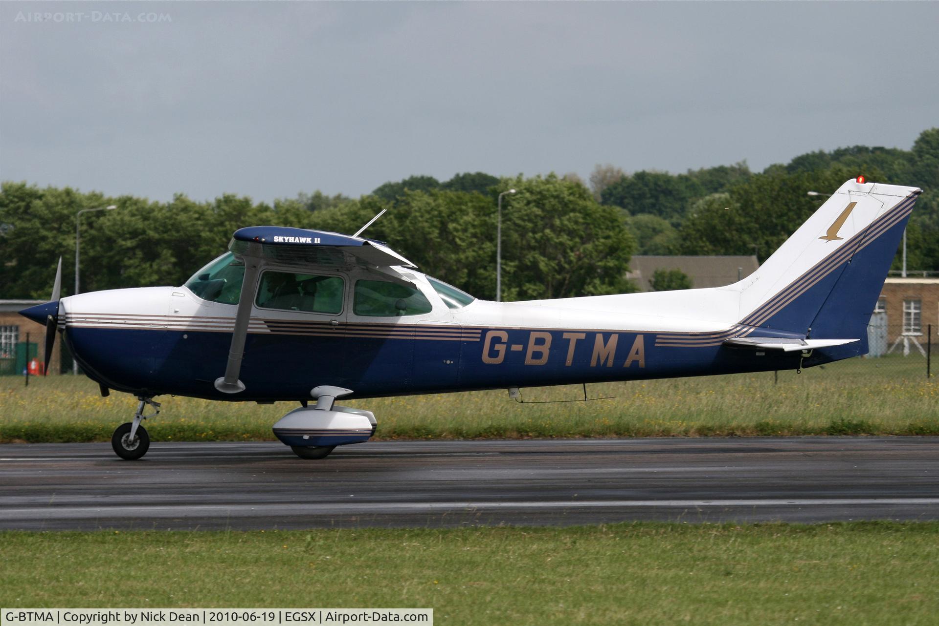 G-BTMA, 1980 Cessna 172N C/N 172-73711, EGSX