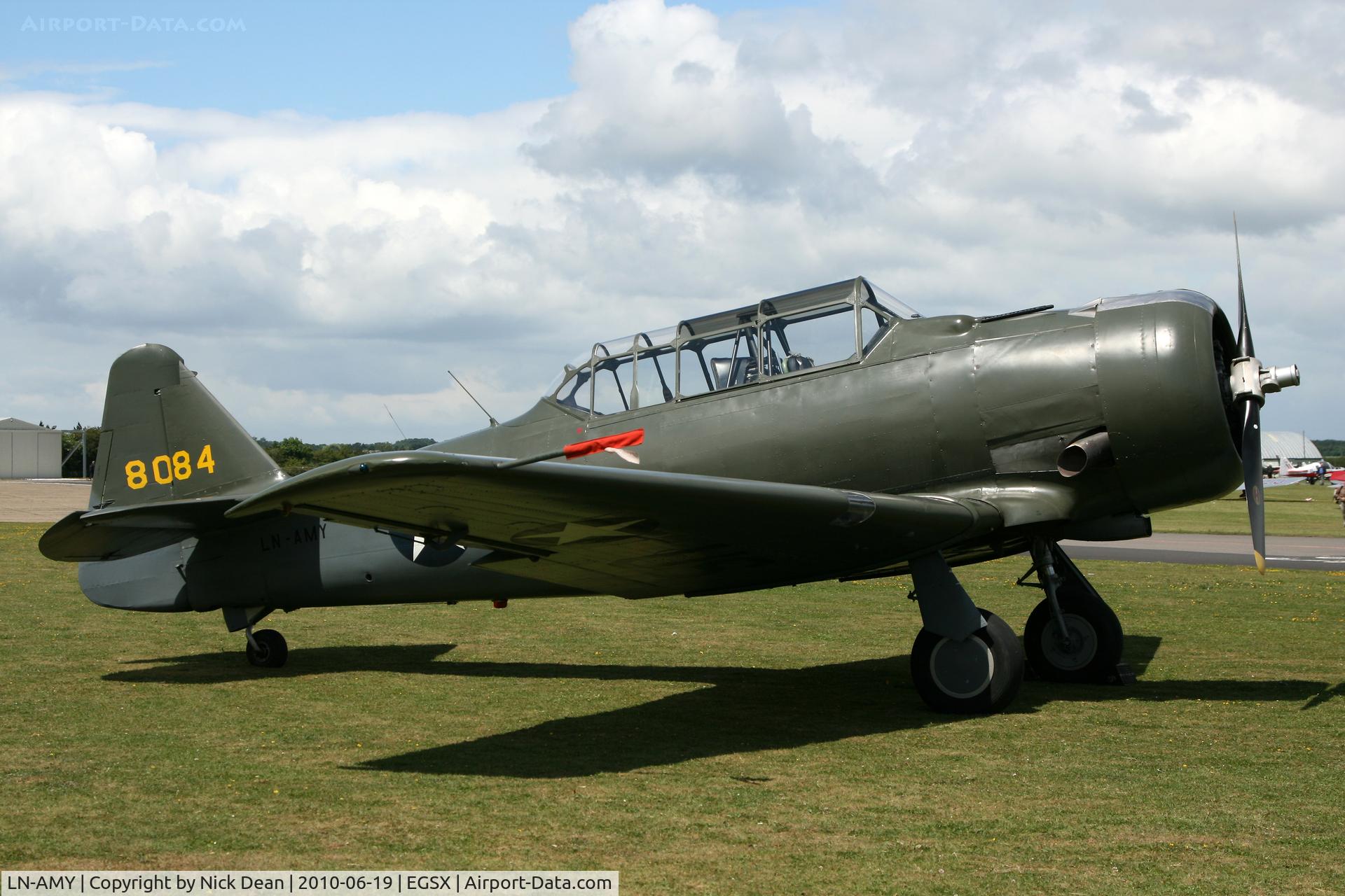 LN-AMY, North American AT-6D Harvard III C/N 88-16849 (42-85068), EGSX