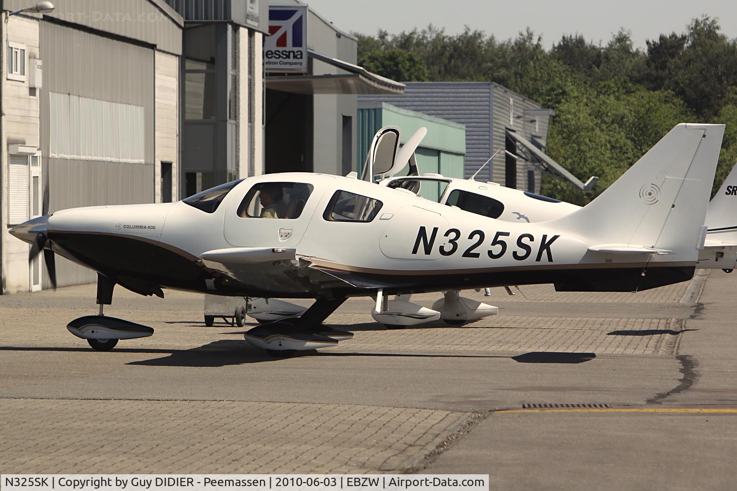 N325SK, 2005 Lancair LC41-550FG C/N 41528, Just arrived for the IFR instruments check.