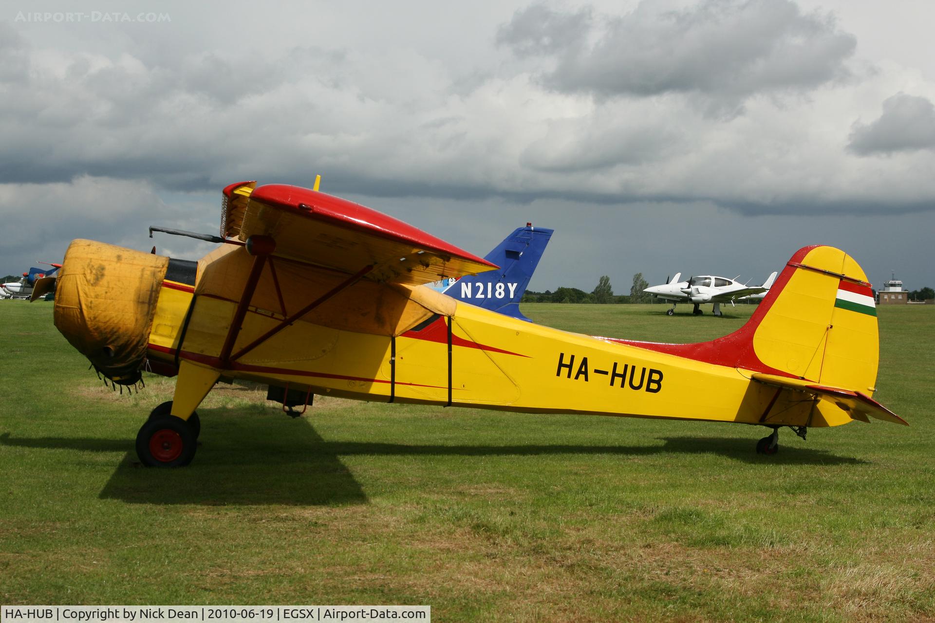 HA-HUB, 1960 Yakovlev Yak-12M C/N 210999, EGSX