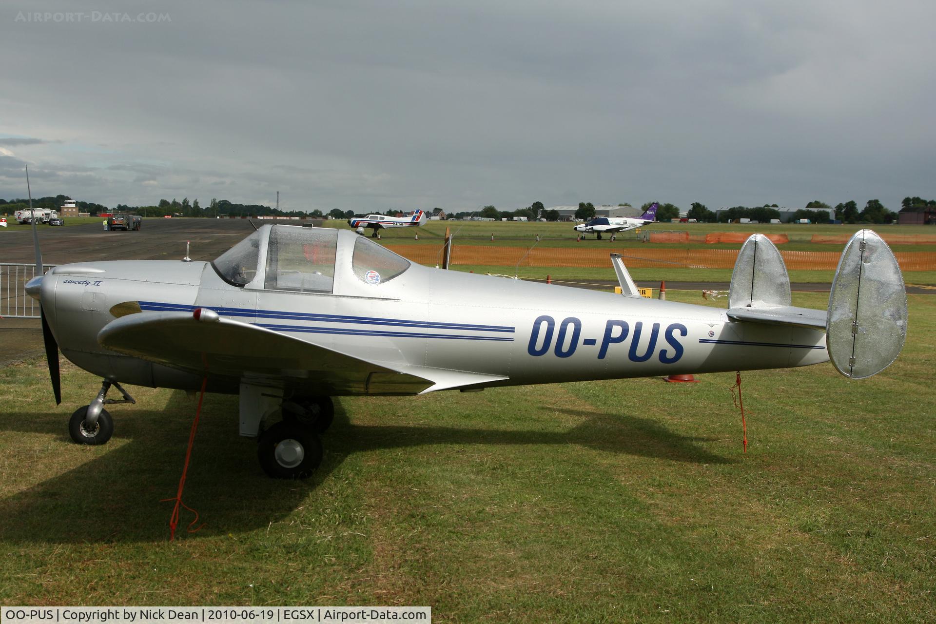 OO-PUS, 1947 Erco 415D Ercoupe C/N 4577, EGSX