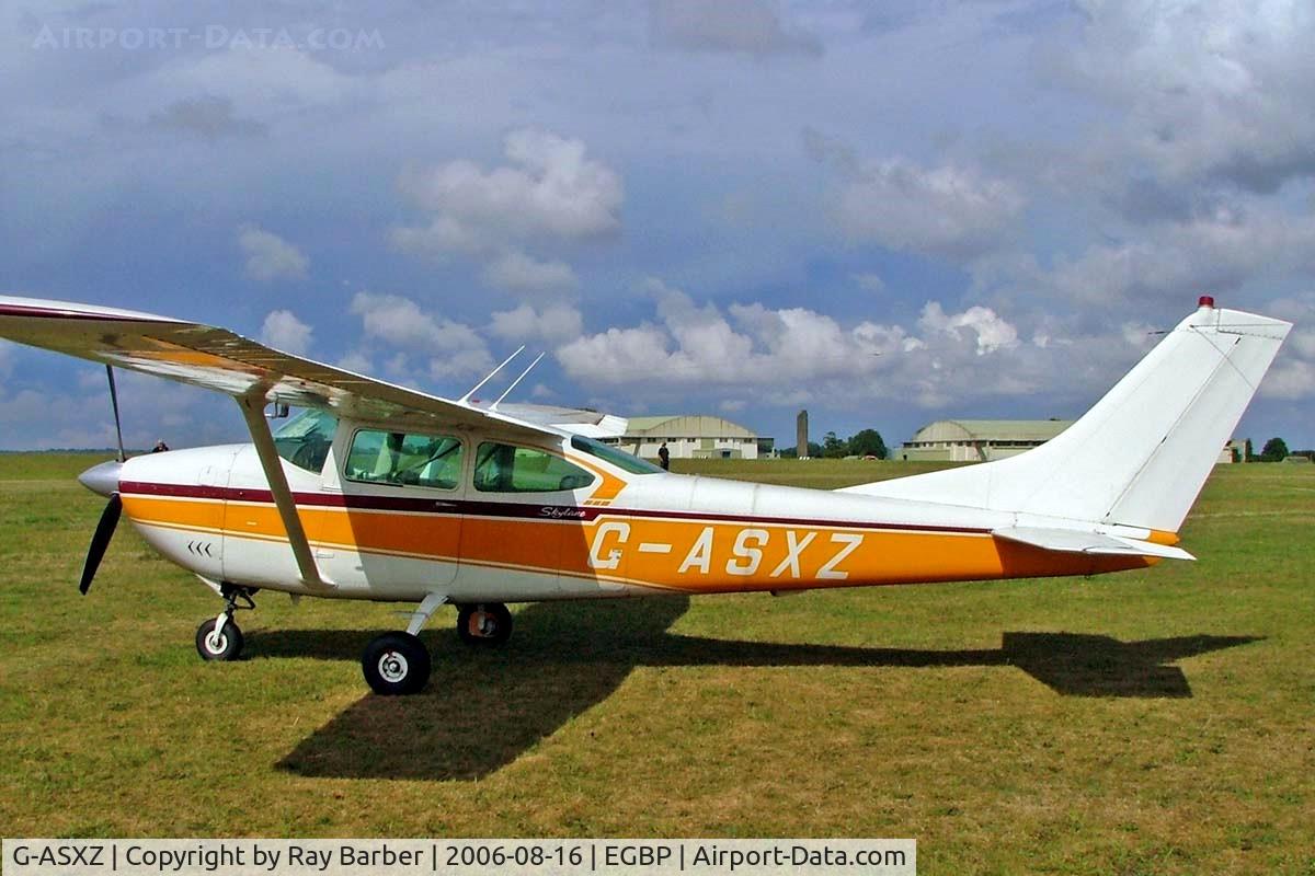 G-ASXZ, 1964 Cessna 182G Skylane C/N 182-55738, Seen at the PFA Flying For Fun 2006 Kemble.