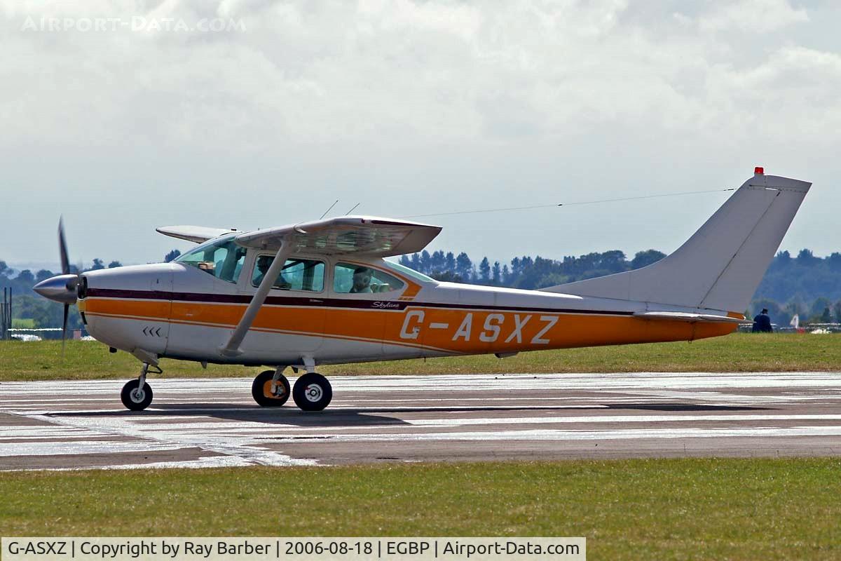 G-ASXZ, 1964 Cessna 182G Skylane C/N 182-55738, Seen at the PFA Flying For Fun 2006 Kemble.