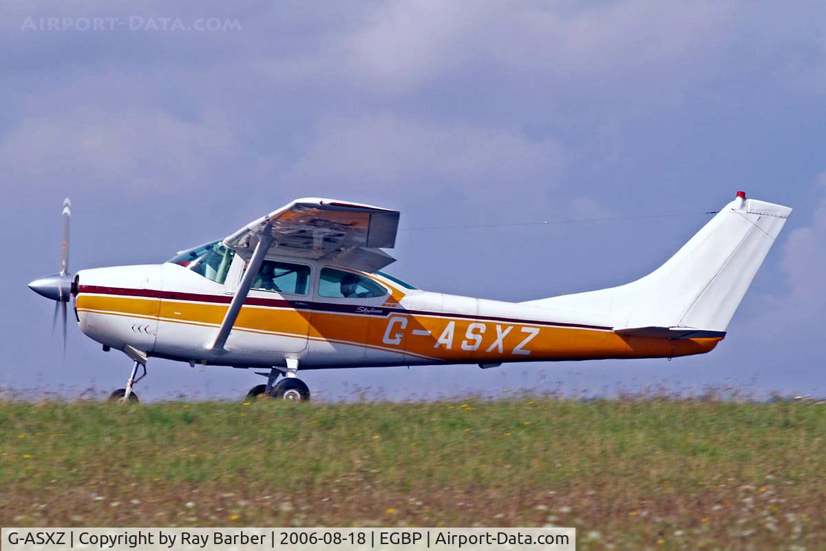 G-ASXZ, 1964 Cessna 182G Skylane C/N 182-55738, Seen at the PFA Flying For Fun 2006 Kemble.