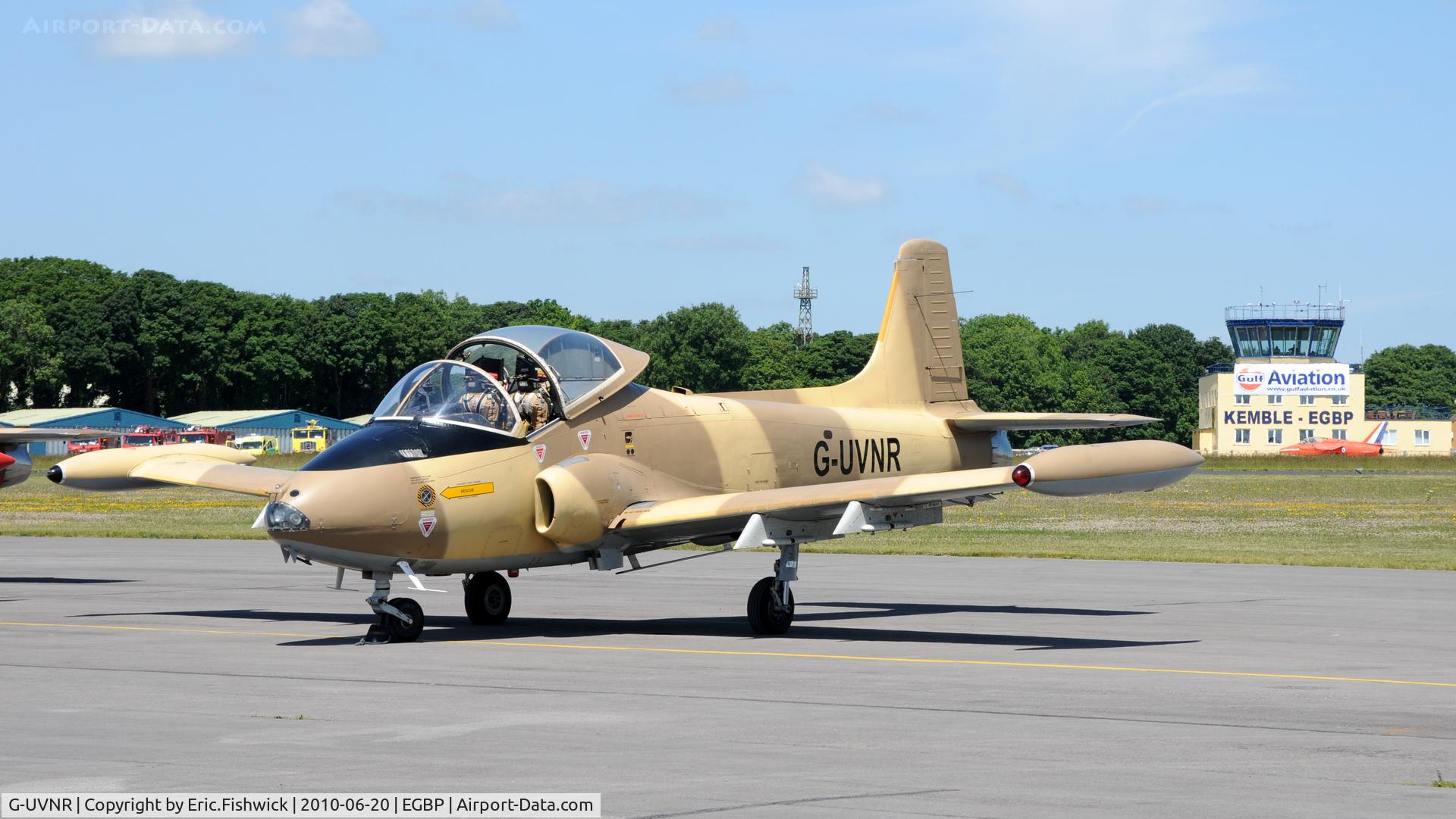 G-UVNR, 1971 BAC 167 Strikemaster Mk.87 C/N EEP/JP/2876, 3. G-UVNR (Team Viper) at The Cotswold Air Show June 2010