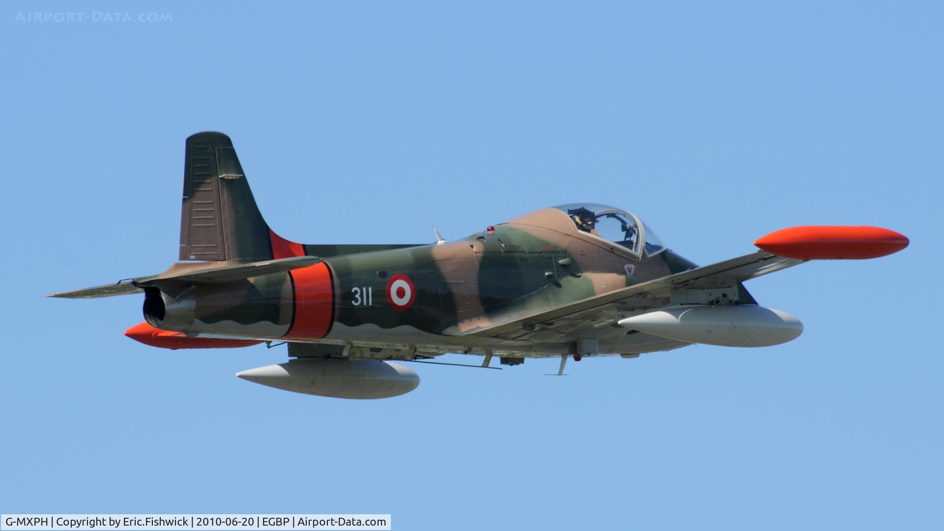 G-MXPH, 1970 BAC 167 Strikemaster C/N EEP/JP-1931, G-MXPH (Team Viper) at The Cotswold Air Show June 2010