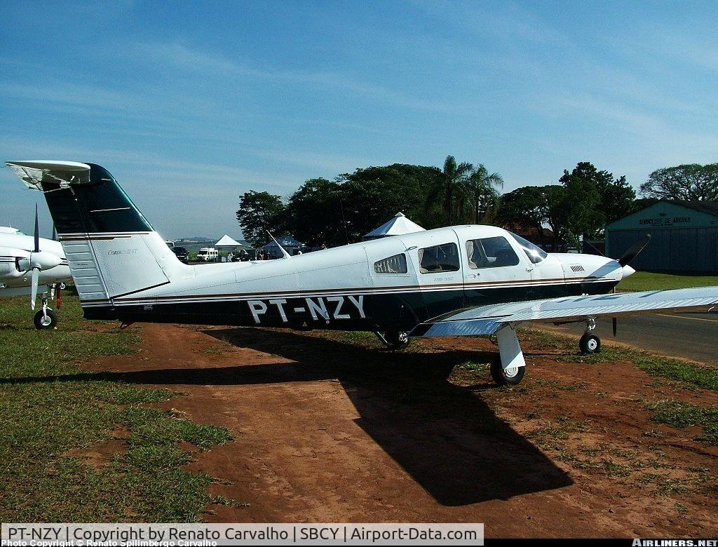 PT-NZY, 1980 Embraer EMB-711ST Corisco II turbo C/N 80-711312, Aircraft in SBCY