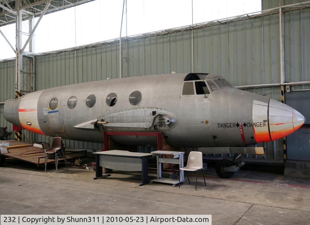 232, Dassault MD-312 Flamant C/N 232, Stored Dassault Flamant in this small new aronautical Museum near Lyon...