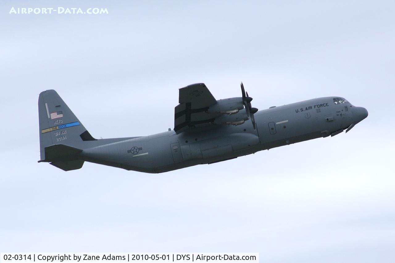 02-0314, Lockheed CC-130J Hercules C/N 382-5545, At the B-1B 25th Anniversary Airshow - Big Country Airfest, Dyess AFB, Abilene, TX

This is the first Active Duty, USAF C-130J
