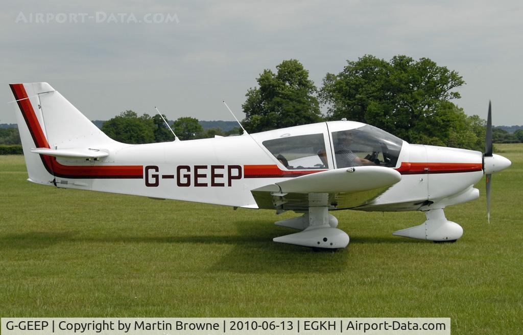 G-GEEP, 1980 Robin R-1180TD Aiglon C/N 266, Taken at EGKH