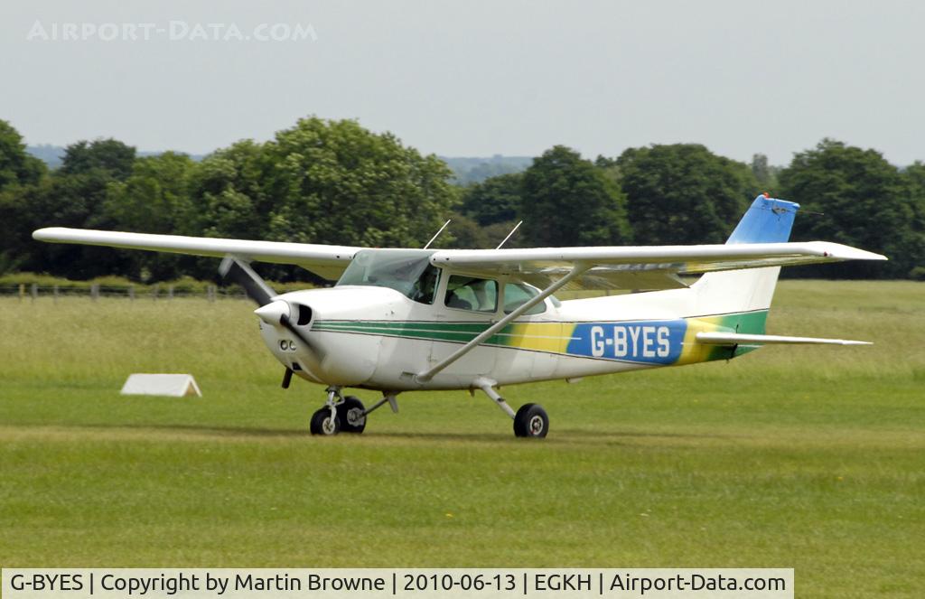 G-BYES, 1981 Cessna 172P C/N 172-74514, Shot at EGKH