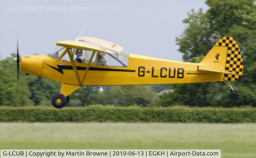 G-LCUB, 1959 Piper L-18C Super Cub (PA-18-95) C/N 18-1631, Shot at Headcorn