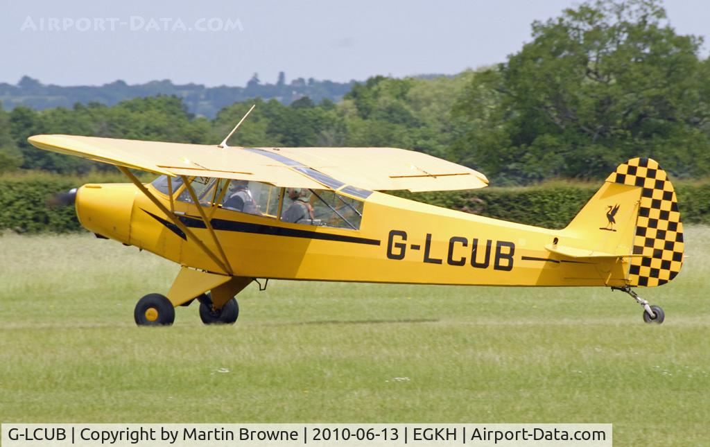 G-LCUB, 1959 Piper L-18C Super Cub (PA-18-95) C/N 18-1631, shot at Headcorn