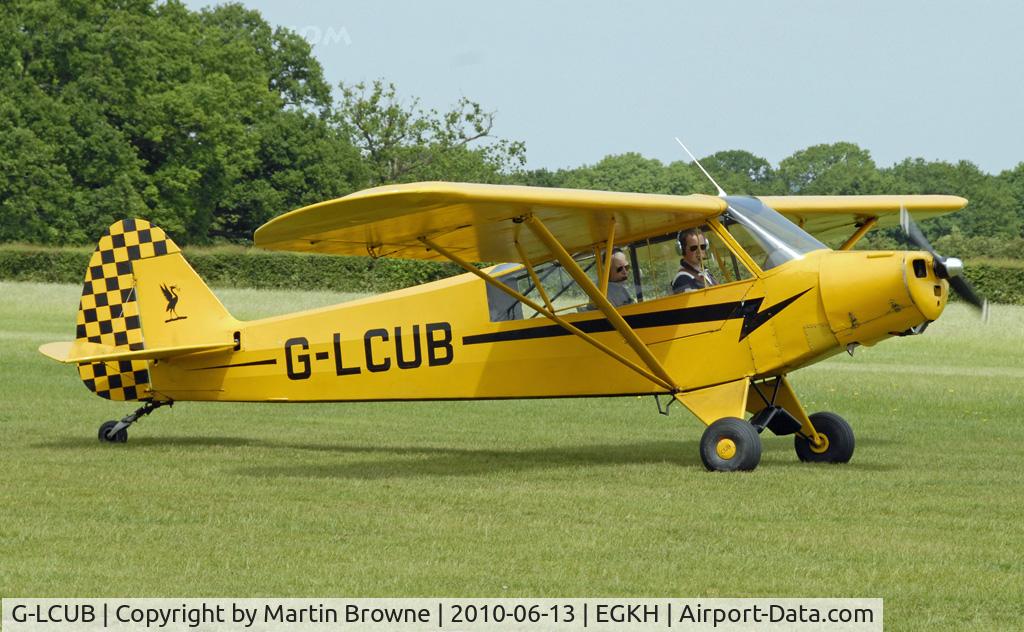 G-LCUB, 1959 Piper L-18C Super Cub (PA-18-95) C/N 18-1631, shot at Headcorn