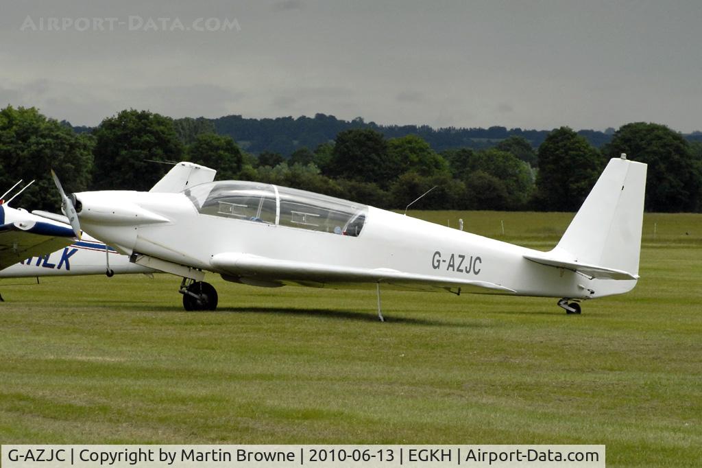 G-AZJC, 1972 Sportavia-Putzer RF-5 C/N 5108, shot at Headcorn