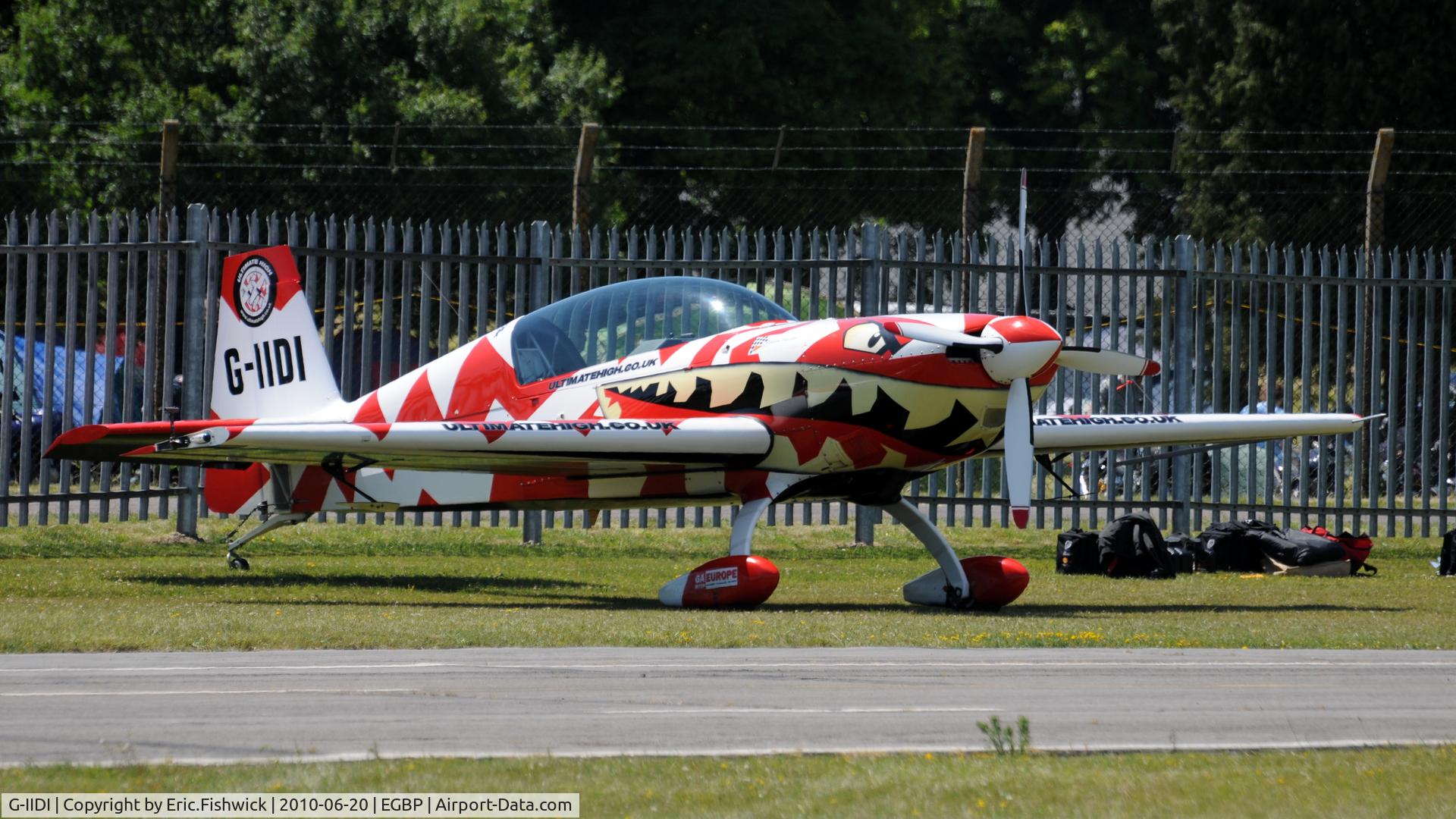 G-IIDI, 1997 Extra EA-300L C/N 047, G-IIDI at The Cotswold Air Show June 2010