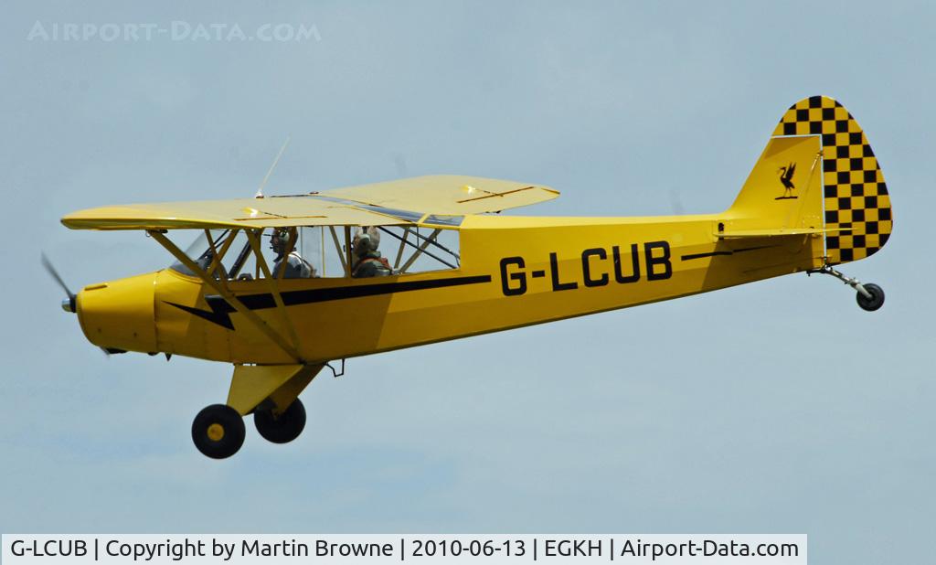 G-LCUB, 1959 Piper L-18C Super Cub (PA-18-95) C/N 18-1631, SHOT AT HEADCORN