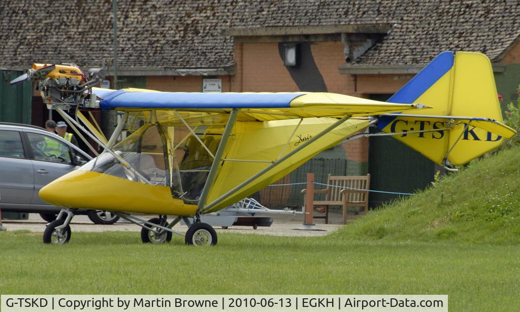 G-TSKD, 2002 X'Air Jabiru(2) C/N BMAA/HB/165, SHOT AT HEADCORN