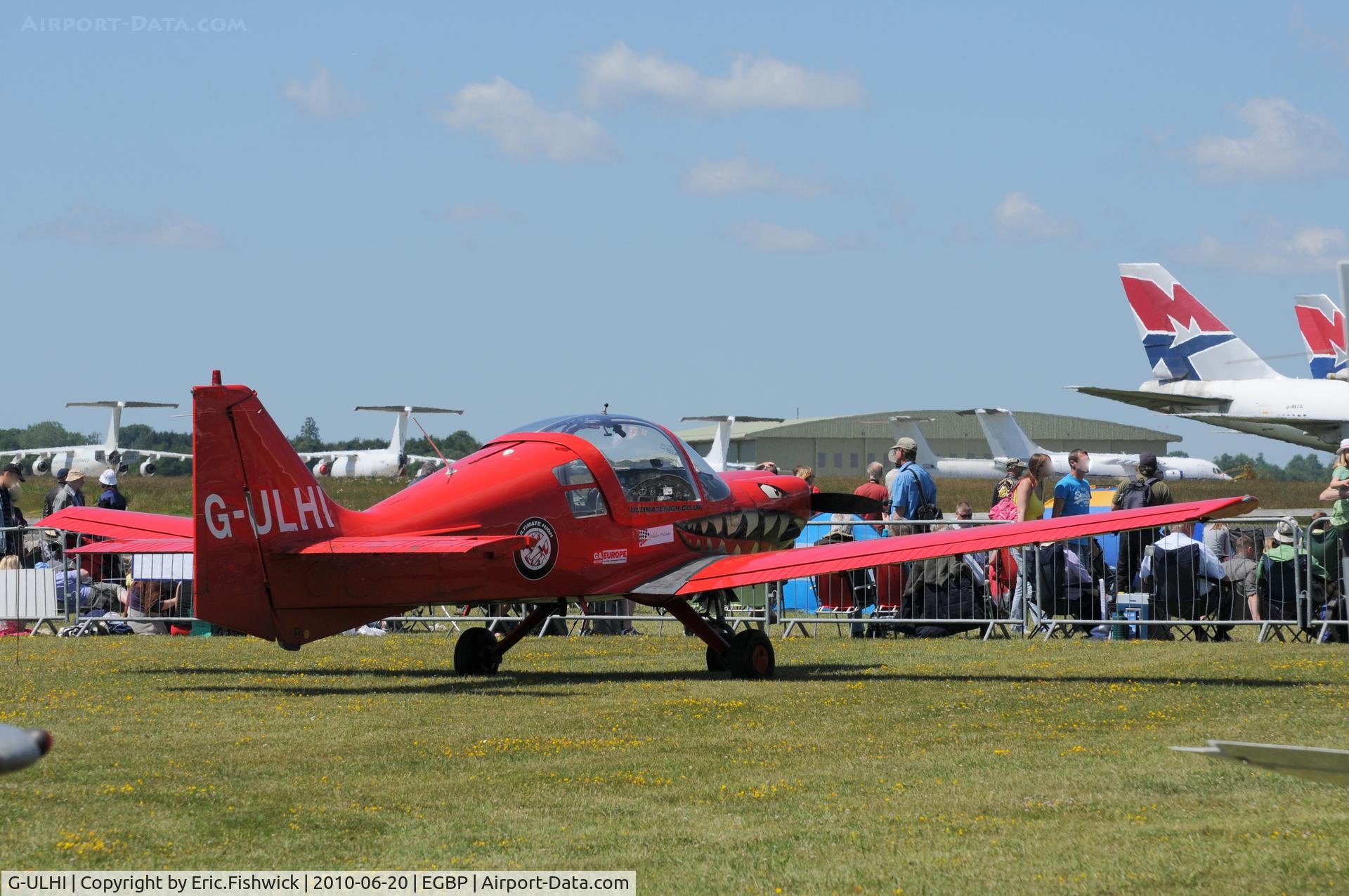 G-ULHI, 1972 Scottish Aviation Bulldog Series 100 Model 104 C/N BH100/148, G-ULHI at The Cotswold Air Show June 2010