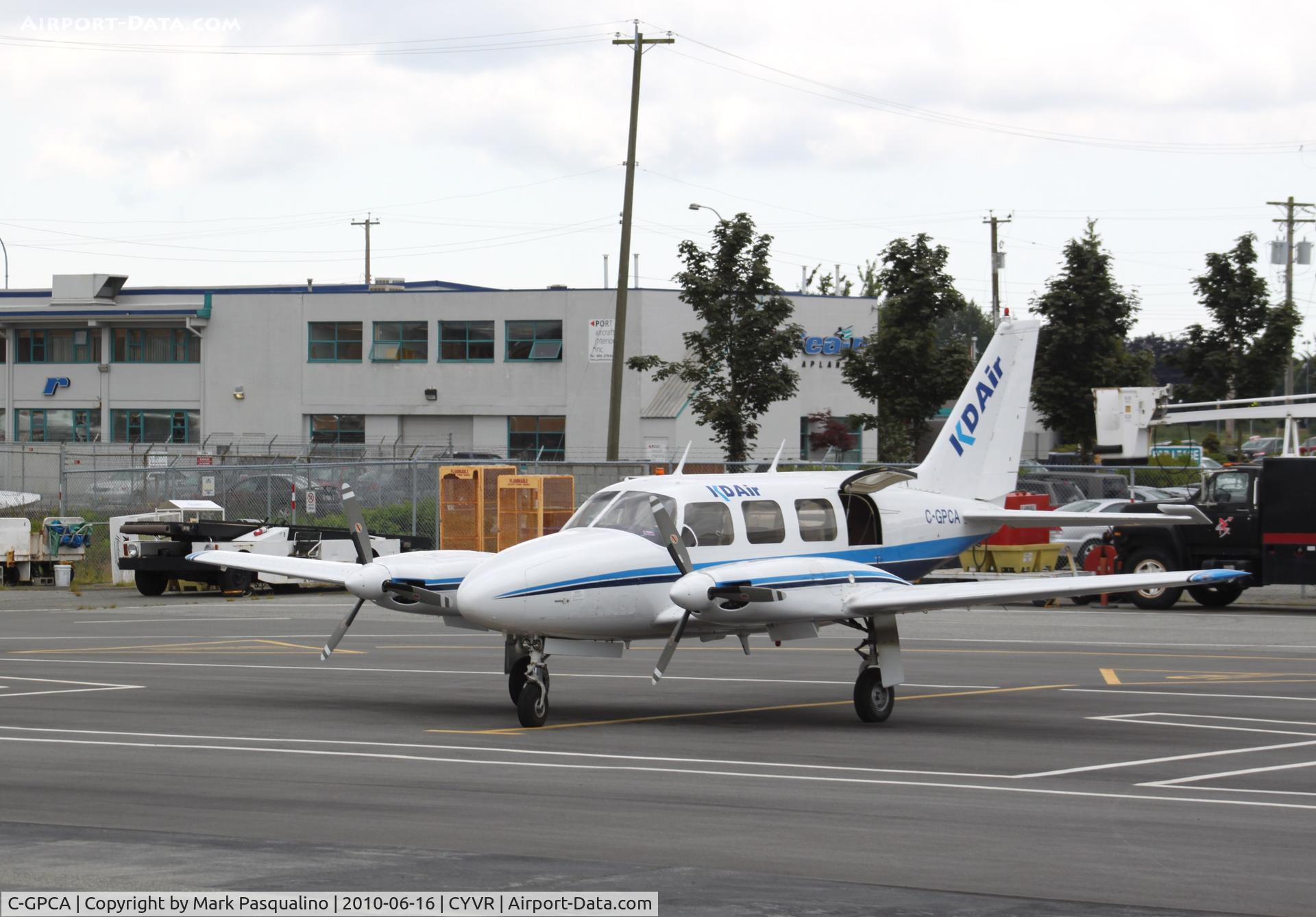 C-GPCA, 1969 Piper PA-31-310 Navajo C/N 31-42, Piper PA-31