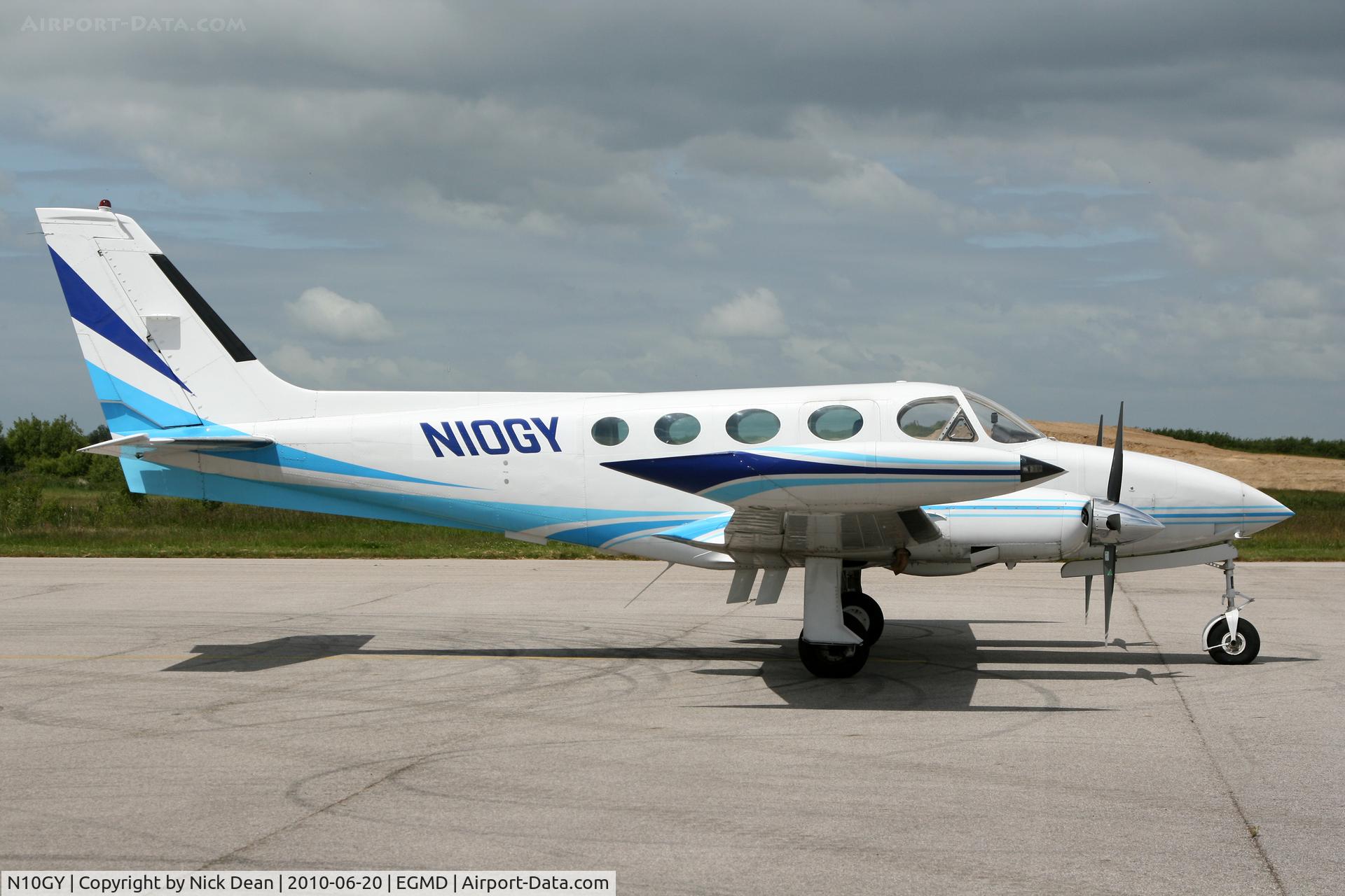 N10GY, Cessna 340A C/N 340A0114, EGMD