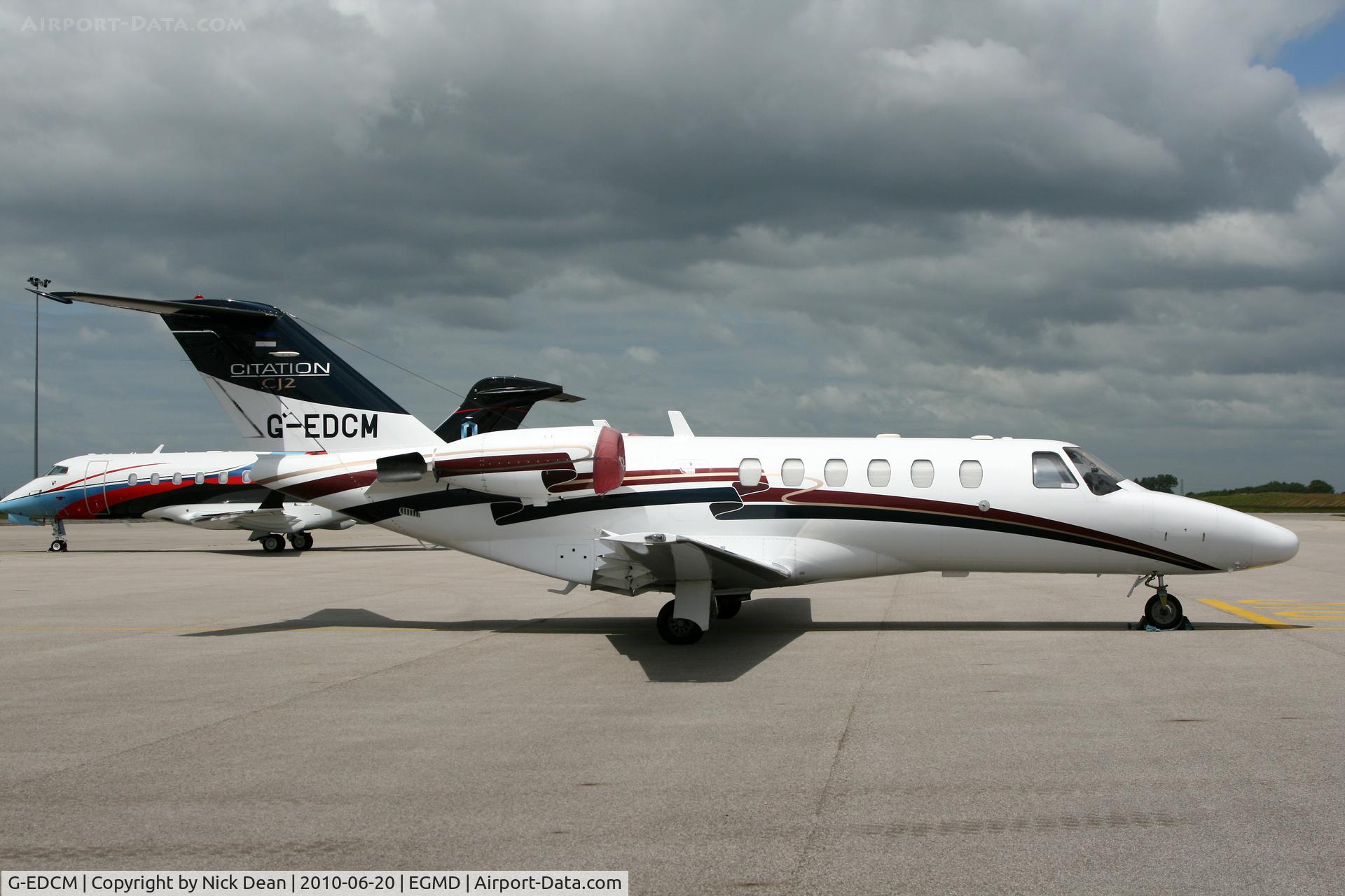 G-EDCM, 2004 Cessna 525A CitationJet CJ2 C/N 525A-0213, EGMD