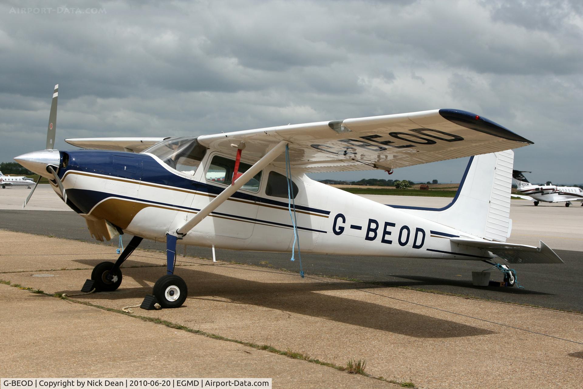 G-BEOD, 1955 Cessna 180 C/N 32092, EGMD
